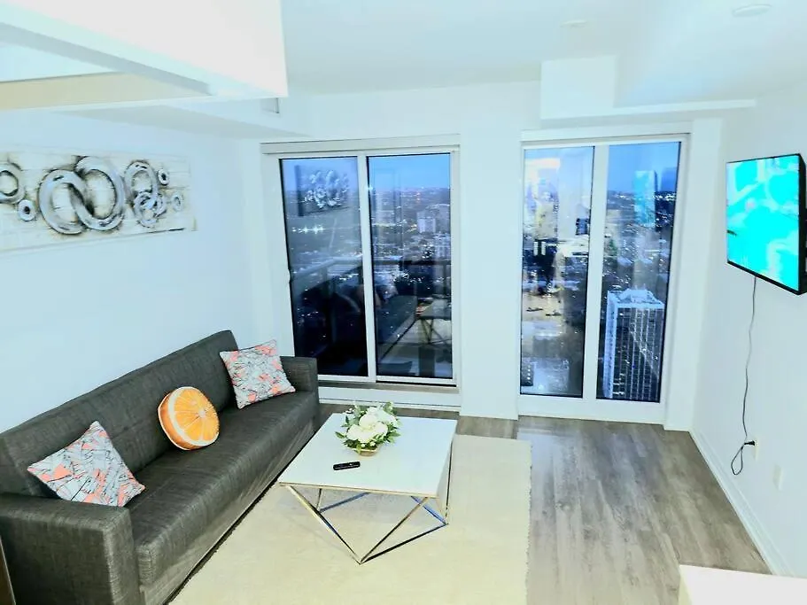 Stylish Luxe Apartment 1 Bedrom With Sofa Bed トロント